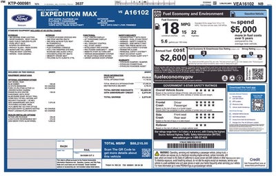 2027 Ford Expedition Max Platinum