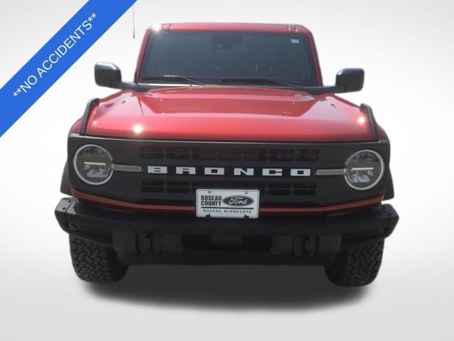 Used 2024 Ford Bronco 4-Door Black Diamond with VIN 1FMDE1BH2RLA09916 for sale in Roseau, Minnesota