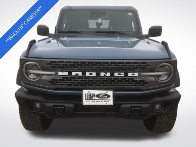 Used 2023 Ford Bronco 4-Door Badlands with VIN 1FMEE5DP1PLC06606 for sale in Roseau, Minnesota