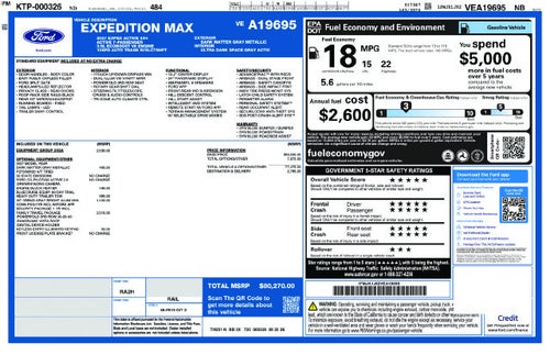 2027 Ford Expedition Max Active