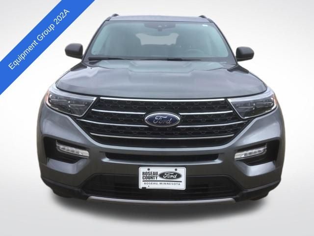 Used 2023 Ford Explorer XLT with VIN 1FMSK8DH4PGA37910 for sale in Roseau, Minnesota