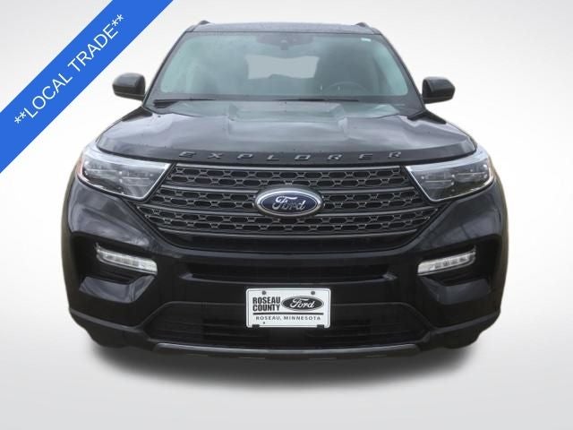 Used 2024 Ford Explorer XLT with VIN 1FMSK8DH5RGA42343 for sale in Roseau, Minnesota