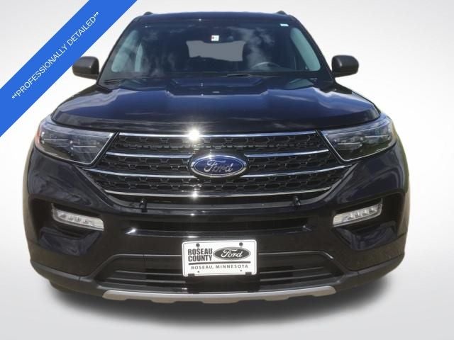 Used 2024 Ford Explorer XLT with VIN 1FMSK8DH7RGA20621 for sale in Roseau, Minnesota