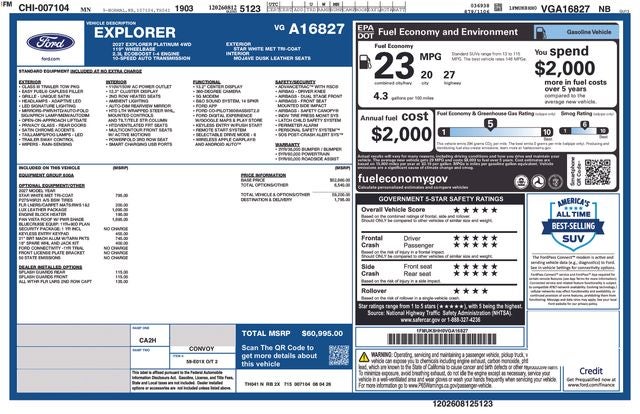 2027 Ford Explorer Platinum
