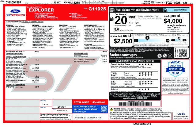 2026 Ford Explorer ST