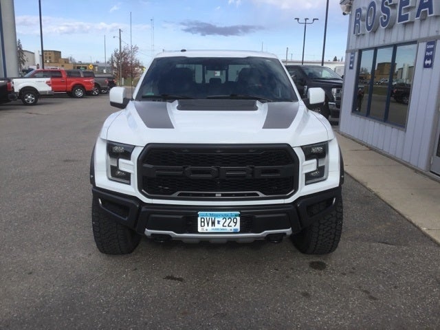Used 2018 Ford F-150 Raptor with VIN 1FTFW1RG4JFC28676 for sale in Roseau, Minnesota