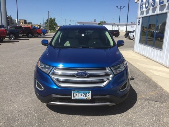 Used 2018 Ford Edge SEL with VIN 2FMPK4J91JBB32693 for sale in Roseau, Minnesota