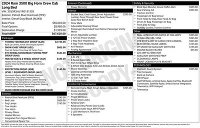 2024 RAM 3500 Big Horn