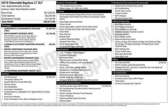 2019 Chevrolet Equinox LT