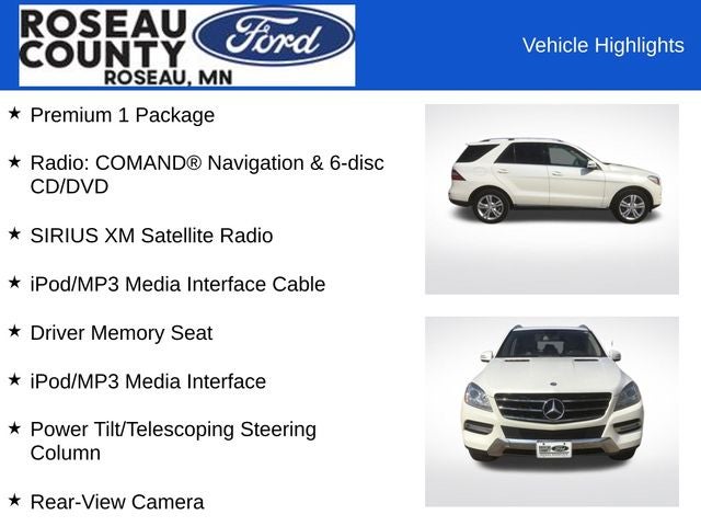2013 Mercedes-Benz M-Class ML 350 4MATIC®