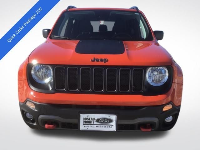 Used 2021 Jeep Renegade Trailhawk with VIN ZACNJDC17MPM13898 for sale in Roseau, Minnesota