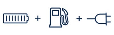 Battery + Gas +Plug Icons