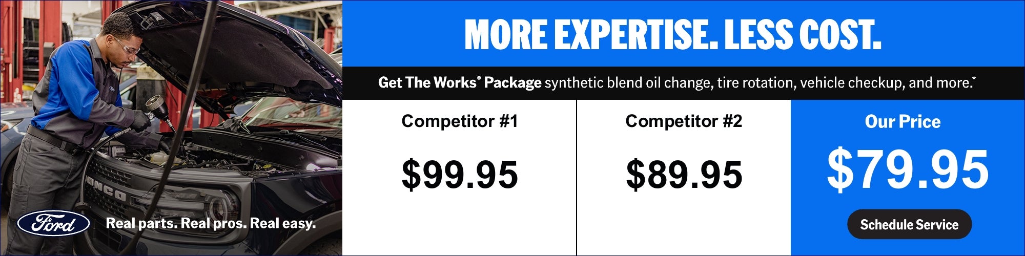 MORE EXPERTISE. LESS COST.